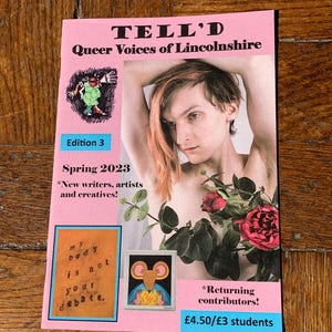 Tell&#39;d Spring 2023 - Queer Voices of Lincolnshire