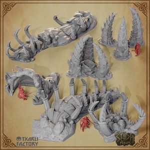 Alien Artifacts – Sci-Fi Horror Terrain for Wargaming, Tabletop Scenery, and Hobby Painting
