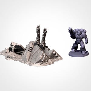 Tank Delta – Crashed Tanks – Terrain for Wargaming, Tabletop Scenery, and Hobby Painting
