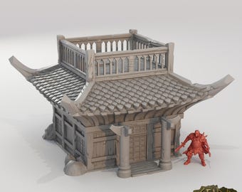 Orientalisches Haus B Gelände - HDR D&D Pathfinder DSA