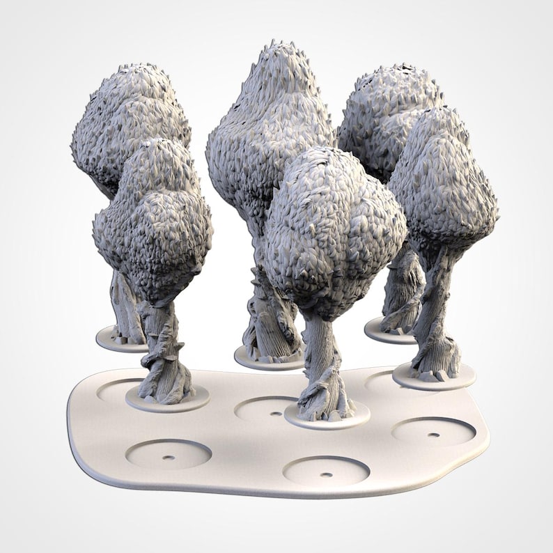 Classic Forests - 3D Printed Trees - Scatter Cover Los Terrain for ...