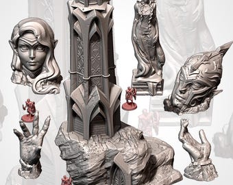 Elf Constructions – Elven Terrain for Wargaming, Tabletop Scenery, and Hobby Painting