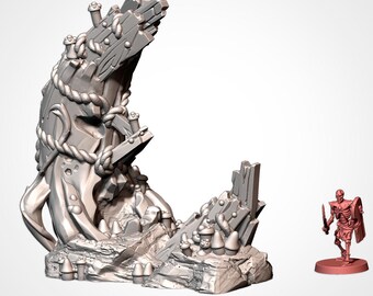 Goblin Moon – Goblin Camp – Terrain for Wargaming, Tabletop Scenery, and Hobby Painting