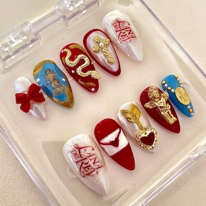 Lana Del Rey Press On Nails (Two Designs)