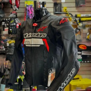 Nouveau blouson moto en cuir de vachette Alpinestar fait main pour homme, veste de moto de course pour motards