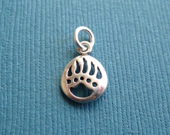 10Pcs Zinc Alloy Bear's paw print Charms Pendants 15x15mm 1A1913 10Pcs Zinc Alloy Bear's paw print Charms Pendants 15x15mm 1A1913