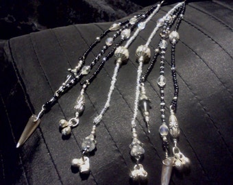 Black Tie Affair Hair sticks / Chop Sticks TempBHS003