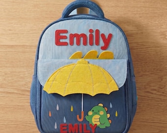 Zainetto personalizzato con nome, zainetto ita per bambini, mini zainetto scolastico, zainetto ita per bambini in età scolare