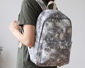 Zaino da lavoro artigianale, mini borsa ita, zaino per bambini, zaino da viaggio in pelle, zaino scolastico con motivo