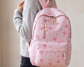 Mini zaino in pelle, borsa ita, zaino in pelle per laptop, zaino per bambini, borsa per laptop da donna