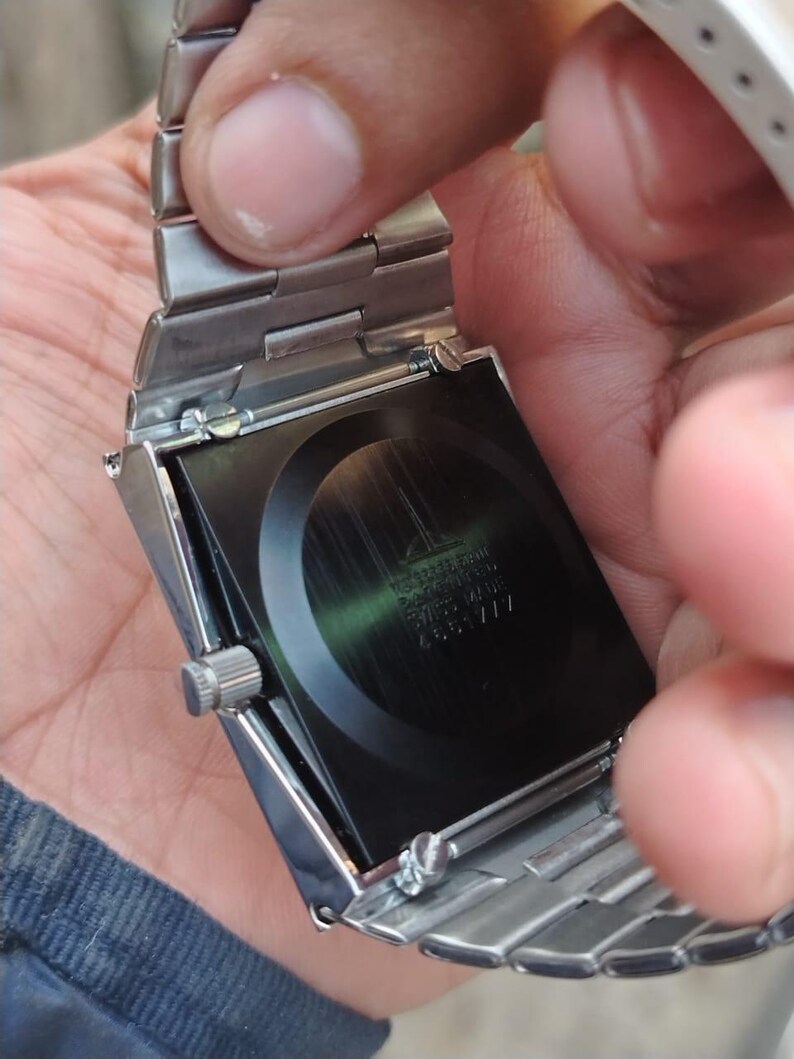 Spaceman Audacieuse TK25 Swiss Automatic Brown Dial Men's Watch RARE Vintage image 7