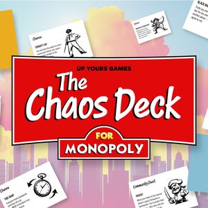 Chaos Deck Monopoly Chance & Community Chest Cards – Le deck d'extension non officiel [40 cartes !]