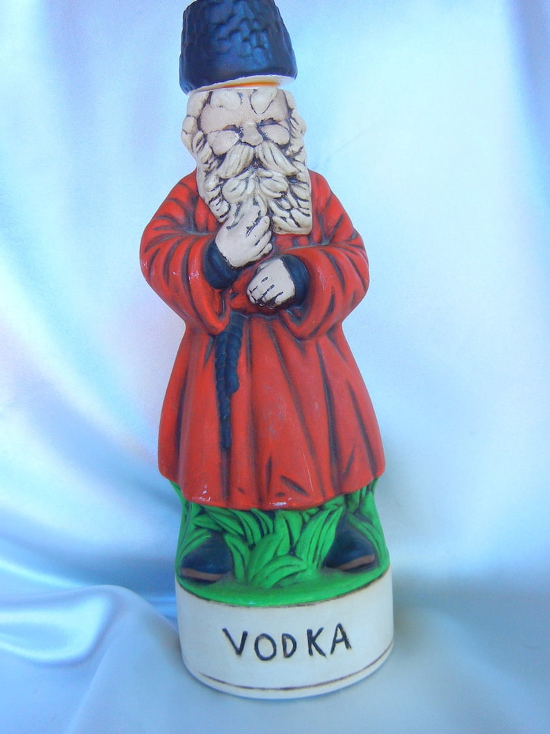Vintage Russian Vodka Decanter Figurine ALBERTAS Etsy