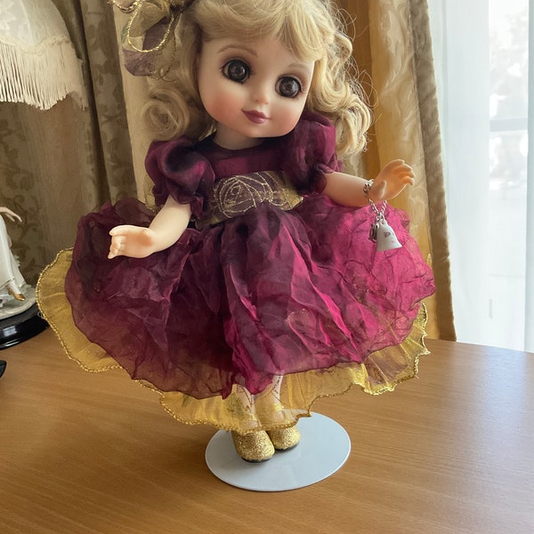 Muñeca Marie Osmond Vinilo navideño de 14" Adora Belle Coleccionable