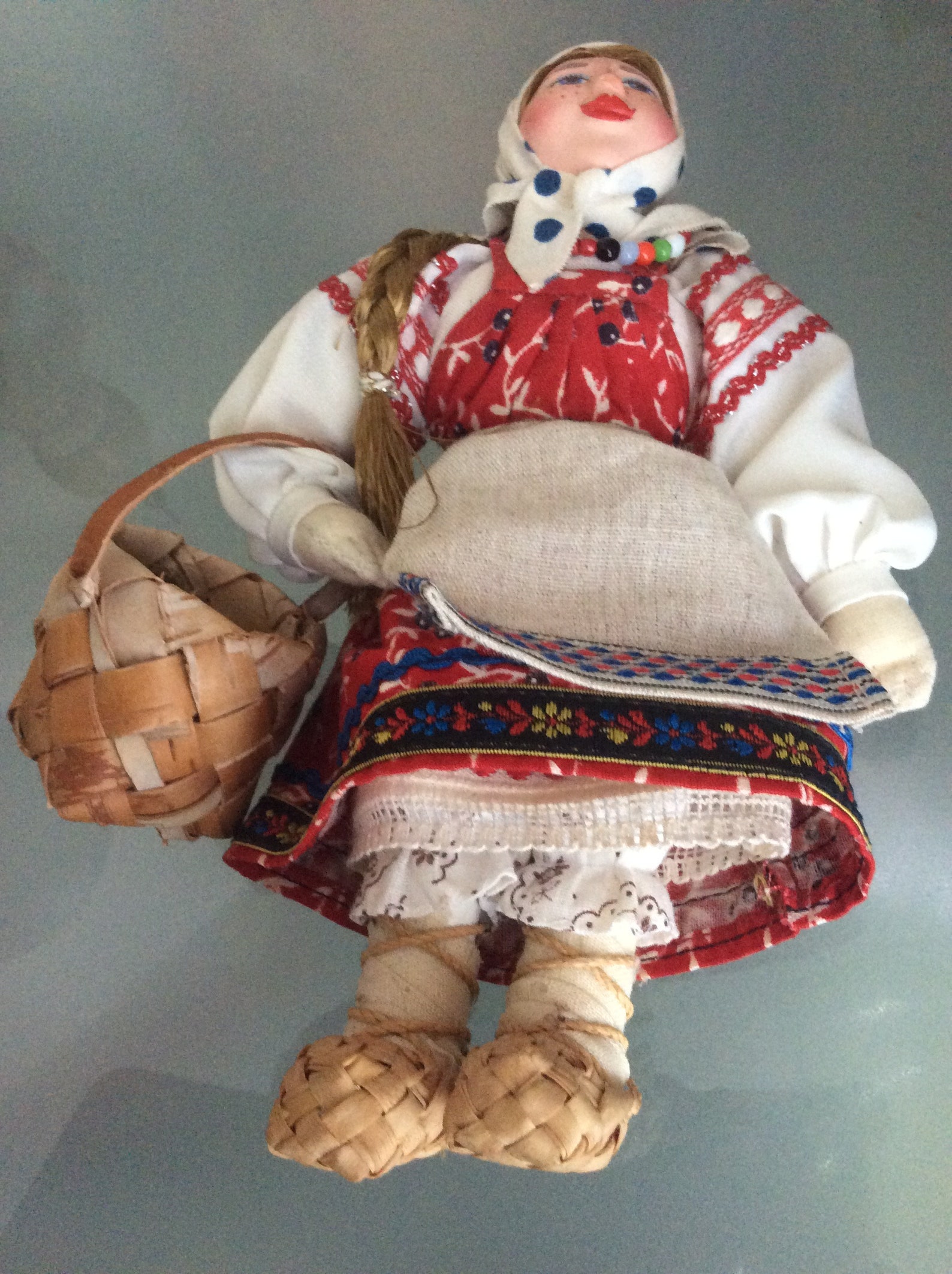 Vintage Russian Folk Costume Art Collectible Doll Handcraft 9 Etsy