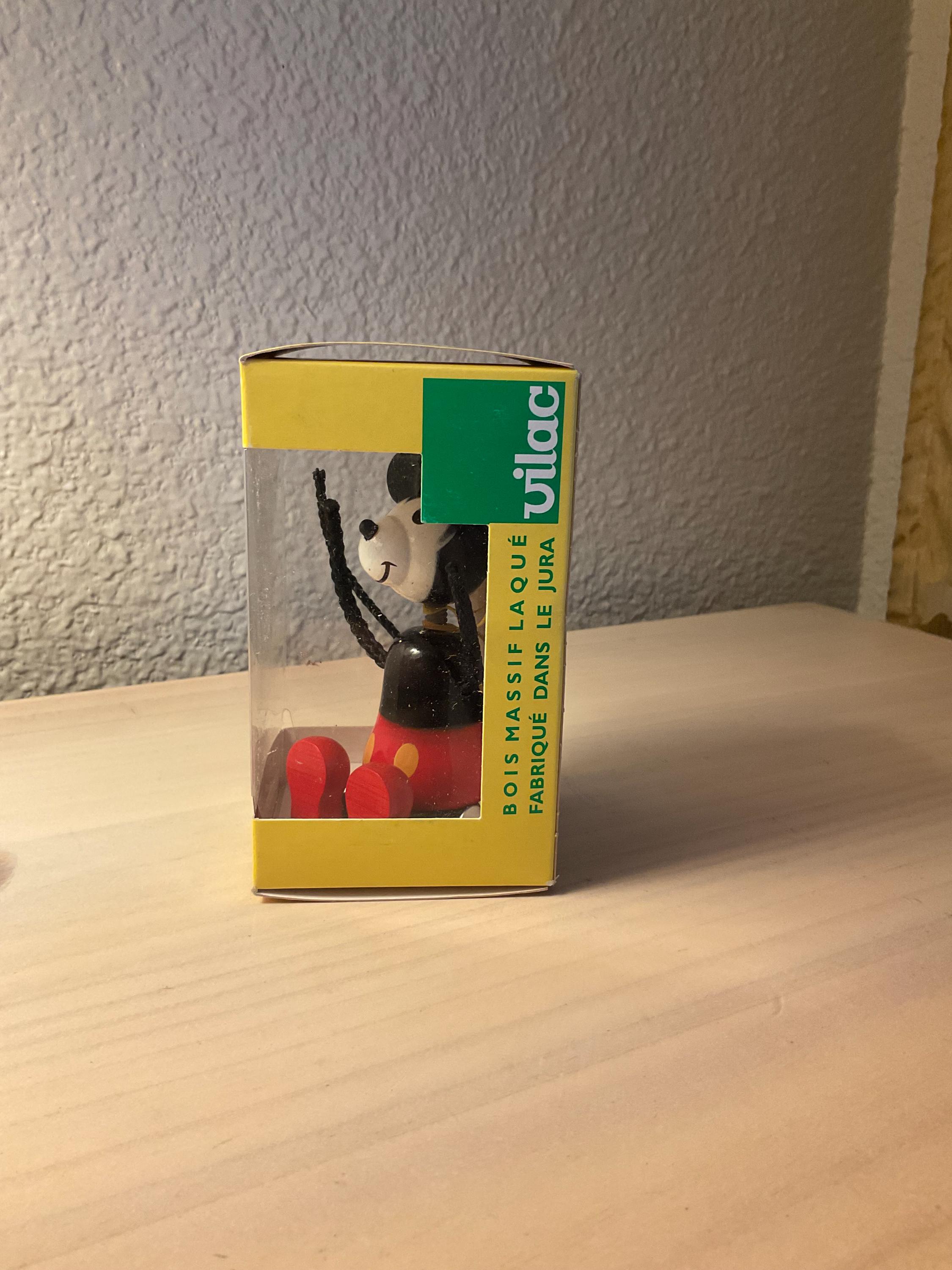 ヴィンテージ ヴィラック ミッキーマウス ハードウッド ディズニー 