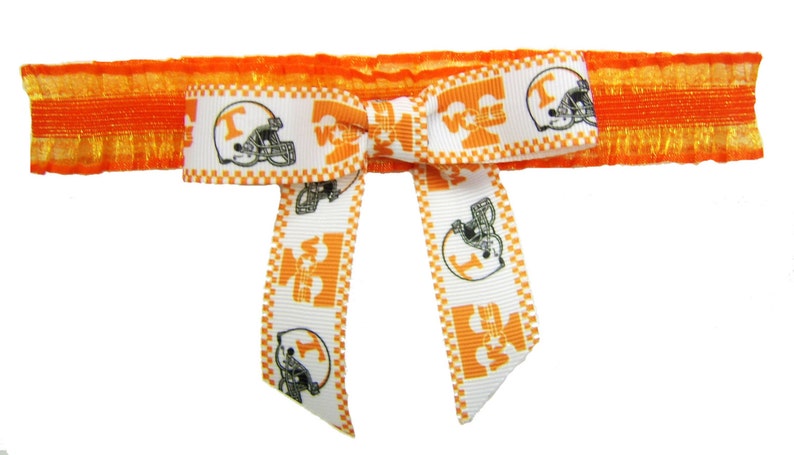 University of Tennesse Vols Wedding Garter Lingerie Game Day Leg Garter