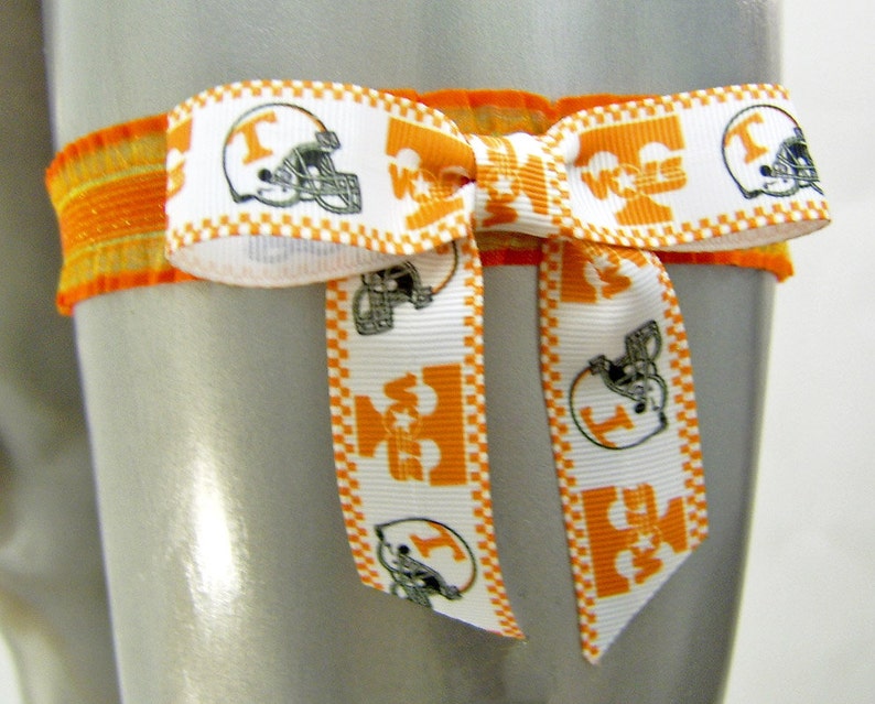 University of Tennesse Vols Wedding Garter Lingerie Game Day Leg Garter
