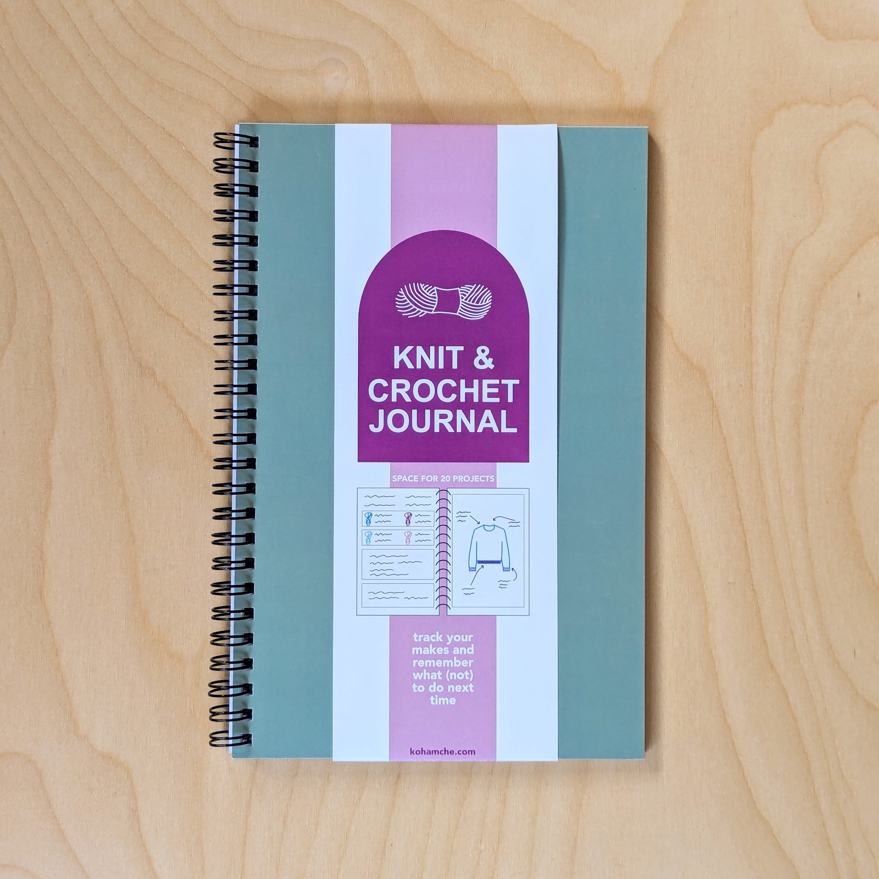 Knit & Crochet Journal / Planner / Notebook - Etsy
