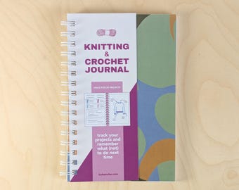 Knit & Crochet Journal / Planner / Notebook