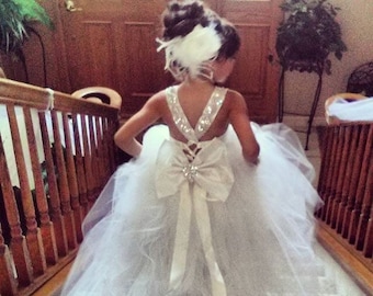 Matching bride and mini bride dresses on sale