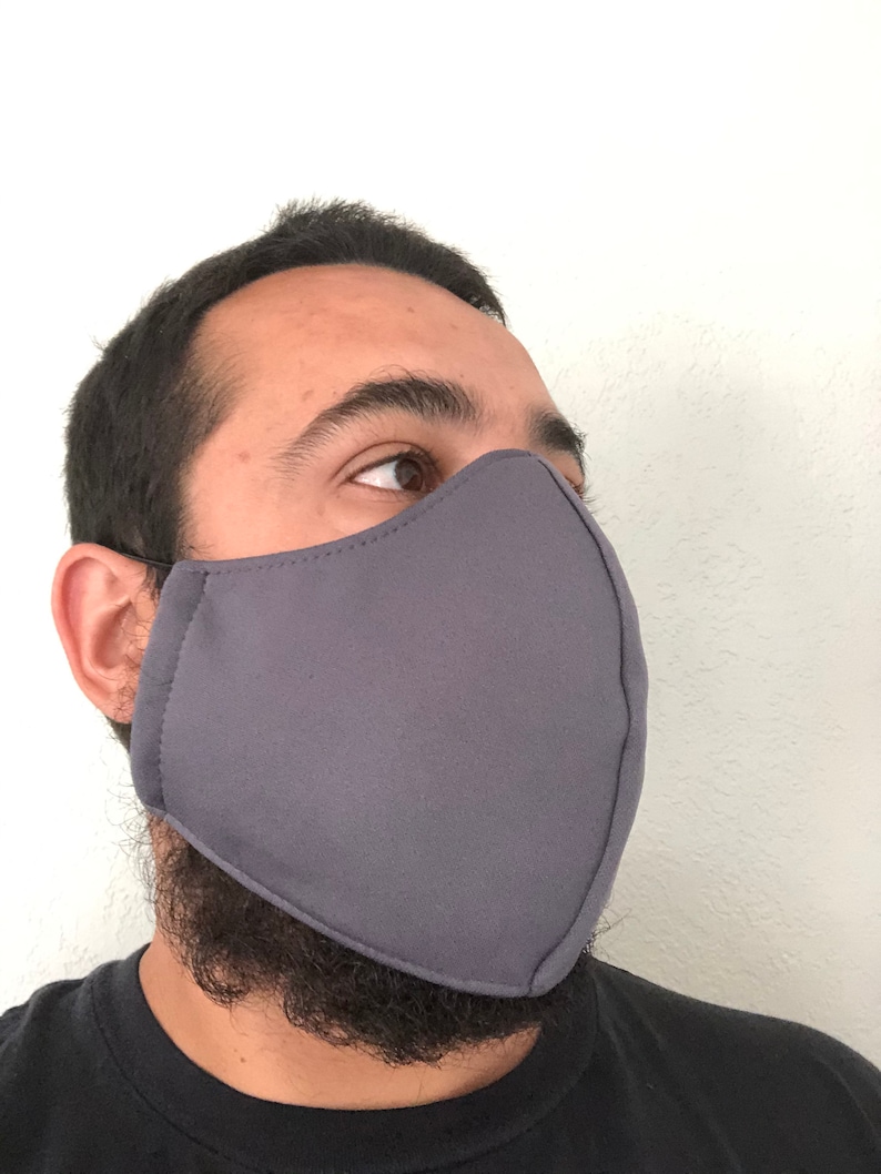 XXL Work Mask 3 LAYER Big and Tall 2XL Filtered Face Mask Etsy