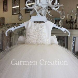 Mini Bride Flower Girl Dress 1000 NB image 3