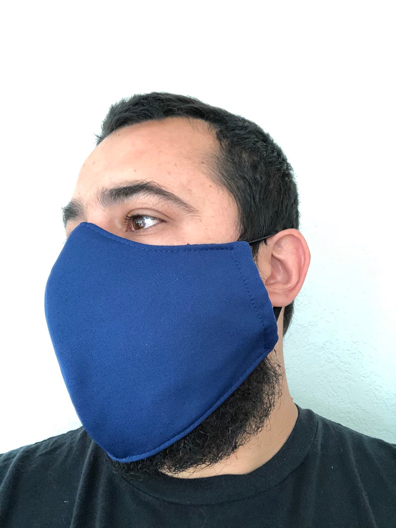XXL Work Mask 3 LAYER Big and Tall 2XL Filtered Face Mask Etsy