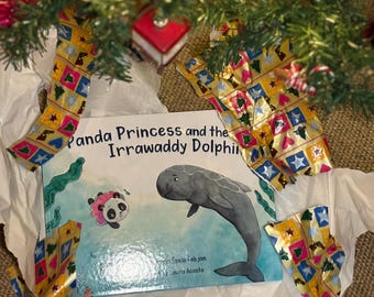 Panda Princess and Irrawaddy dolphin | Children’s Book | Eco Storybook for Kids | Ages 3–8 | Endangered Animals | Sustainable Picture Book