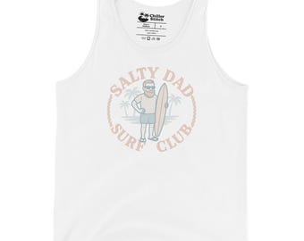 Vintage Surf Vibes: Surfer Dad Tank für sommerliche Abenteuer an der Küste