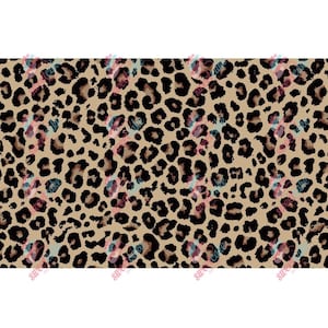 Classic Leopard Print Pattern Edible Cake Wrap – A4 Icing Sheet – Stylish Print