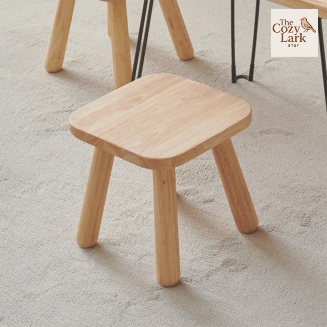 Wood Small Stool New Zealand