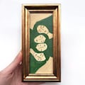 Miniature Abstract Women Oil Painting, Framed Figural Art product logo