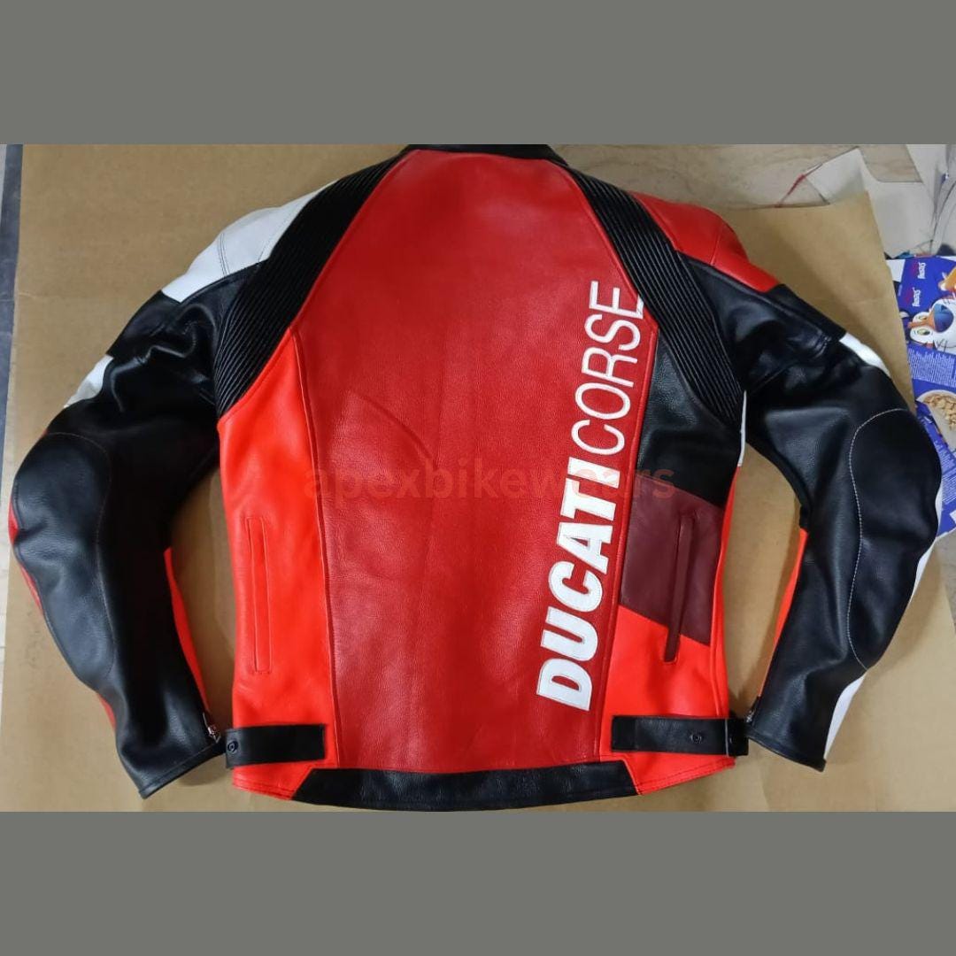 Ducati Corse C6 レーシングレザージャケット – メンズプレミアム