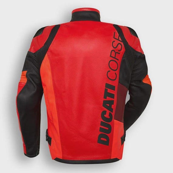 ドカティ ライディングレザージャケット DUCATI by REV'IT ドゥカティ