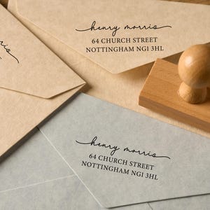 Custom Address Stamp | Wedding Stamper | Self inking Stamp | Wedding Stamp | Return Address Stamp | Business Stamp | ADDRESS EMBOSSER