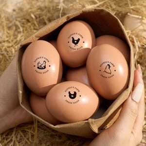 Custom Egg Stamp | Self-Inking Farm Fresh Eggs