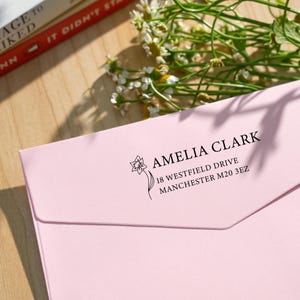 Custom Address Stamp | Wedding Stamper | Self inking Stamp | Wedding Stamp | Return Address Stamp | Business Stamp | ADDRESS EMBOSSER