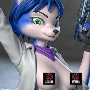 Krystal (Star Fox) – NSFW – Resin Figure – 1/8