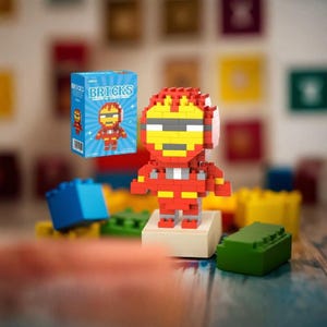 Disney Marvel Legends lego Building Blocks Iron Man Cartoon Character building block Toys For Children Gifts