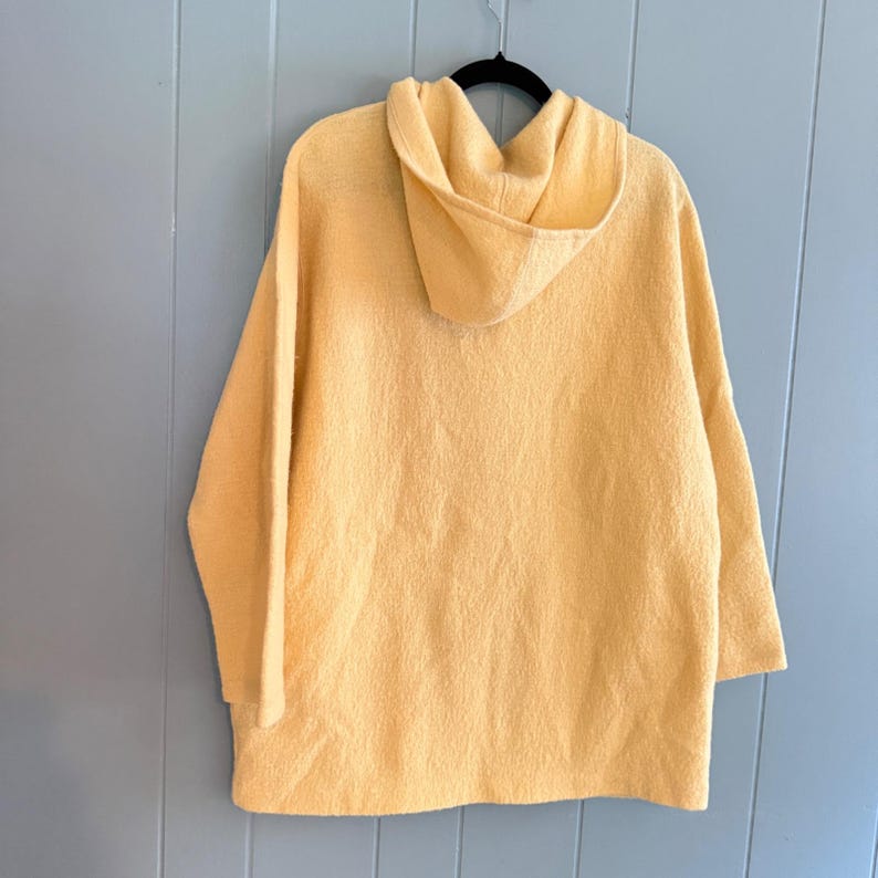 Chaqueta de trabajo ligera Pendleton 100% lana, color amarillo mantequilla, color granola, talla M. imagen 4