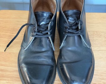 Vintage Brown Leather Desert Boots, Barneys New York Chukka  display picture 3