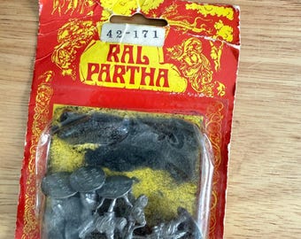 Ral Partha 42-171 Moors 1200 AD Historical Lead Miniatures MOC Vintage 1980s
