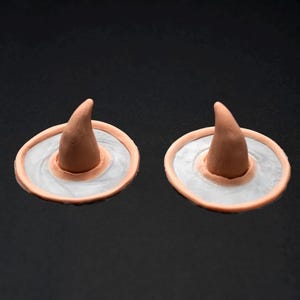 Devil Horns Silicone Prosthetic: Latex-Free SFX Prosthetic - Halloween / Cosplay