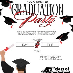 Custom Graduation Invitation!