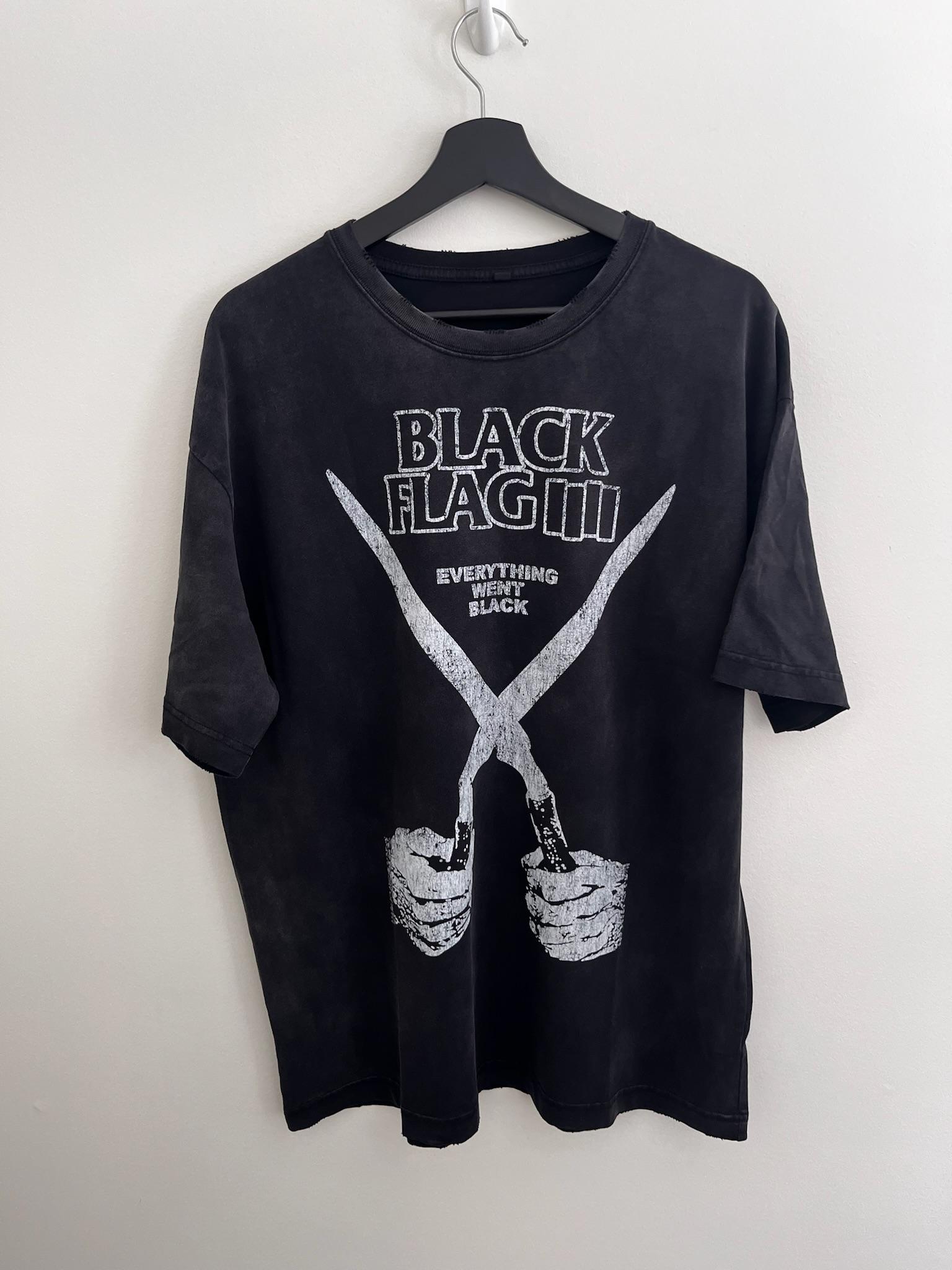 Black Flag T-shirt | Punk Tee | Hardcore Band Shirt | Vintage