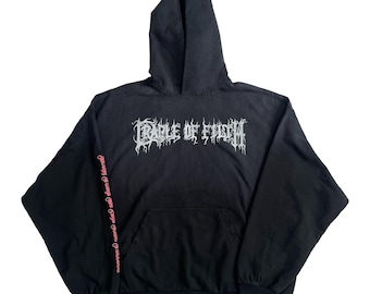 Cradle of Filth Hoodie | Black Metal Sweatshirt | Goth Sweater | Total F*cking Darkness Hoodie | Vintage Style Sweatshirt | Vetements Hoodie
