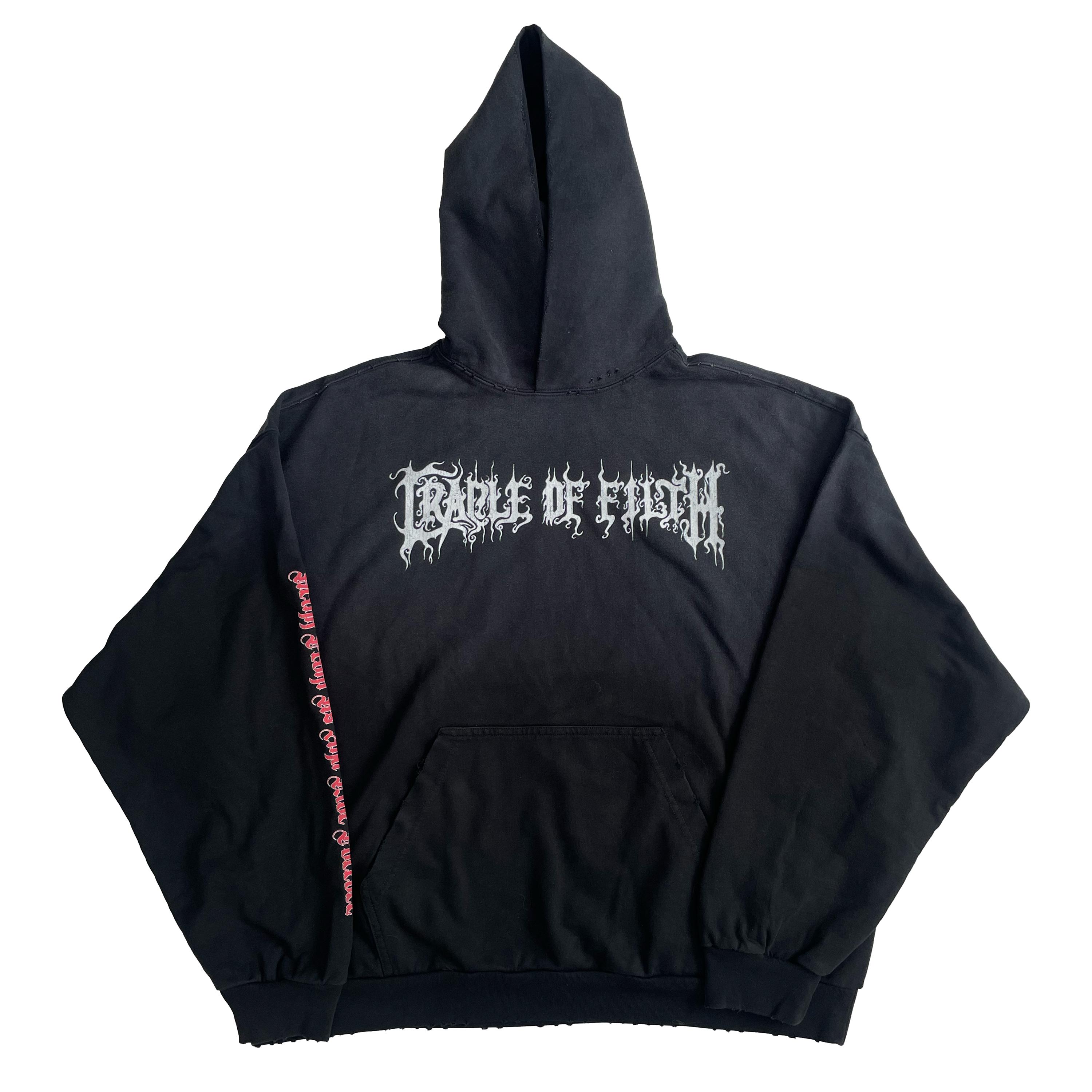 Cradle of filth vintage hoodie - Etsy 日本