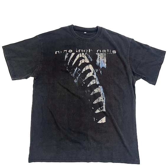 Nine Inch Nails Now I'm Nothing Tour T-shirt | NIN Merch | Black