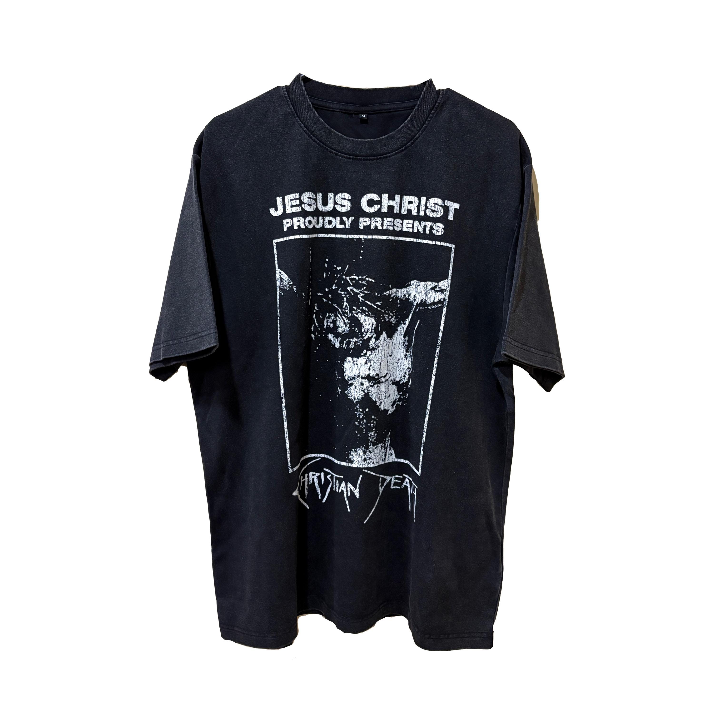 Christian Death T-shirt | Goth Band Merch | Black Washed Unisex